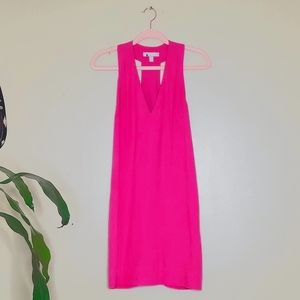 Hot Pink Banana Republic Mini Dress Size 6